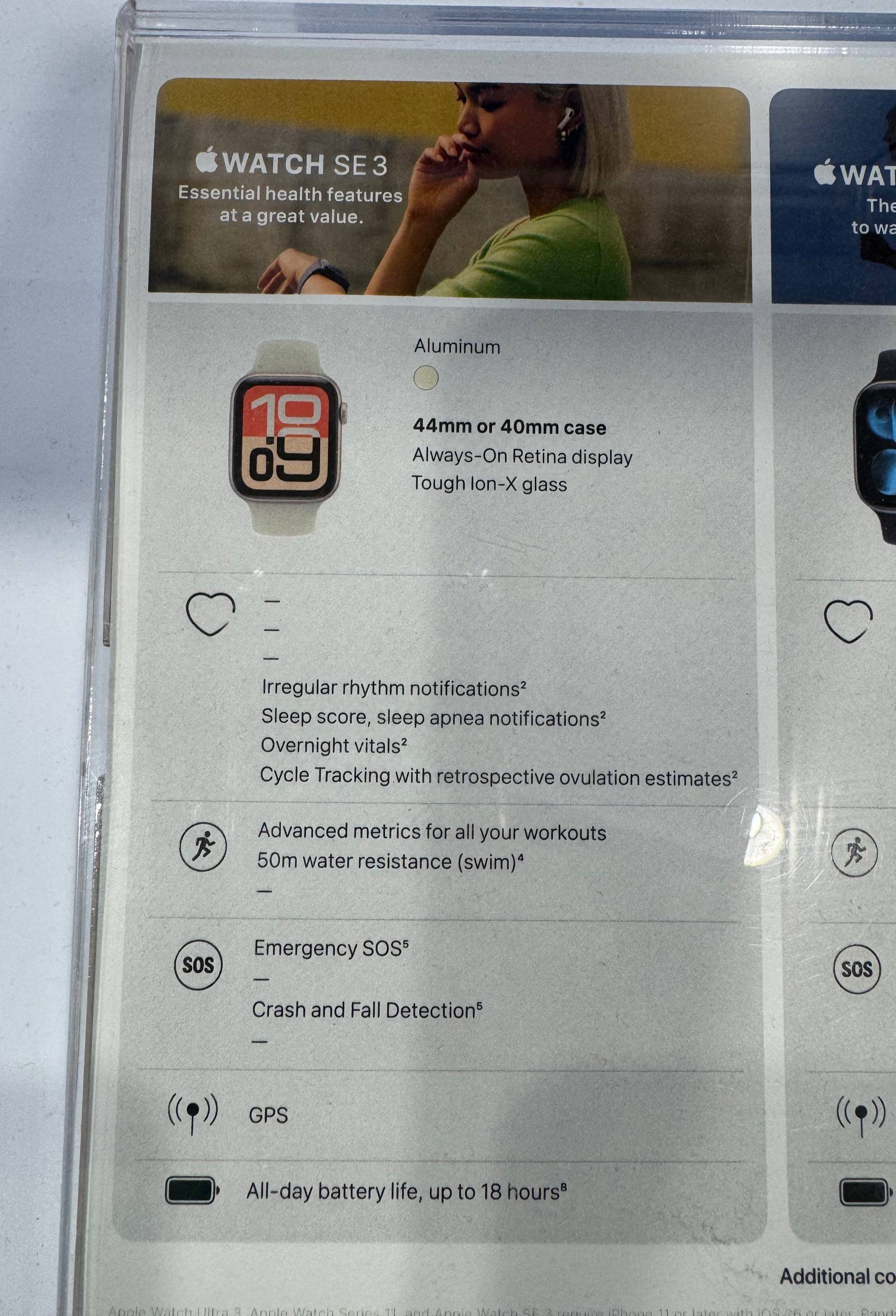 APPLE WATCH SE 3 40mm Starligt