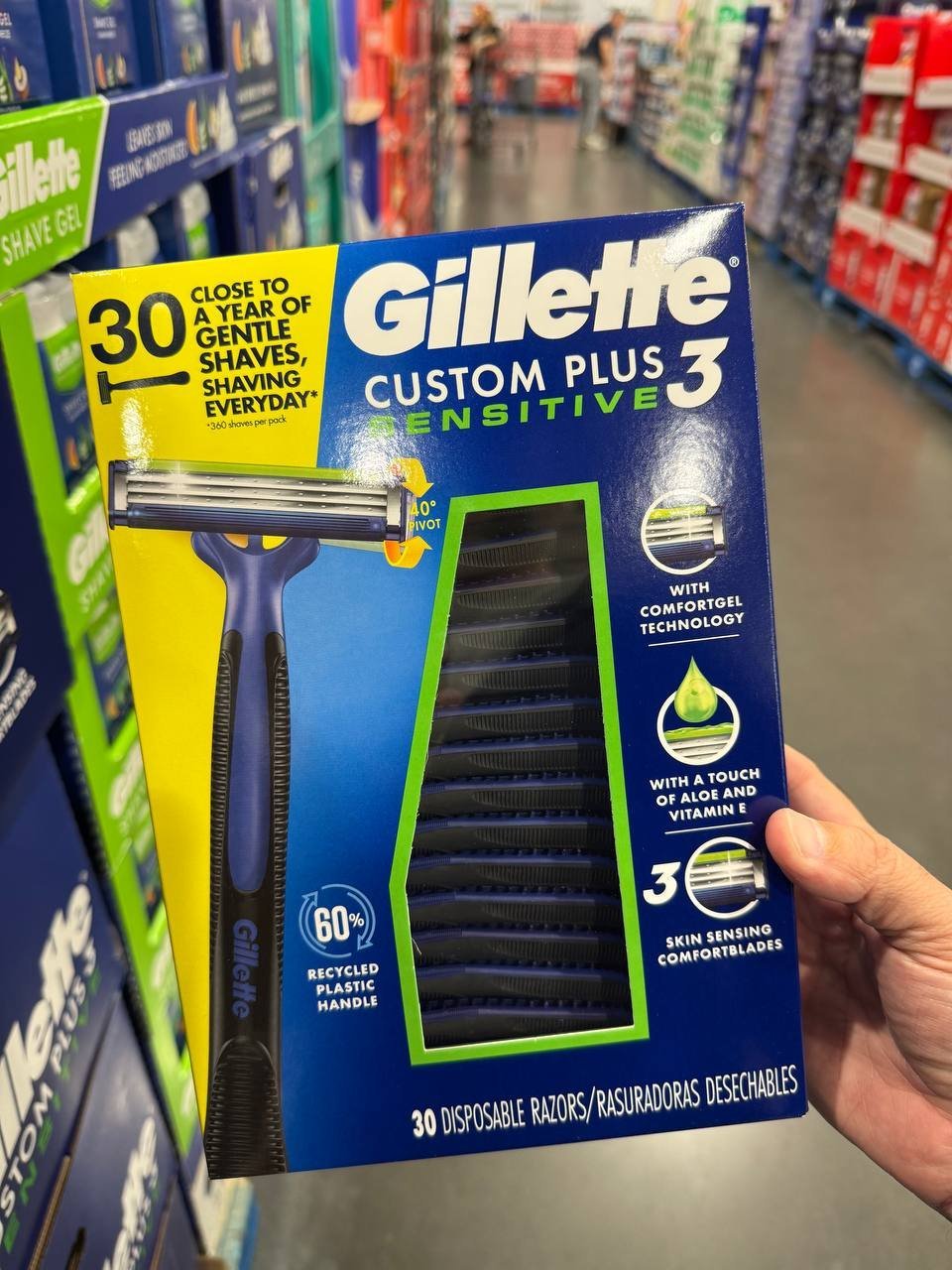 GILLETTE CUSTOM PLUS 3