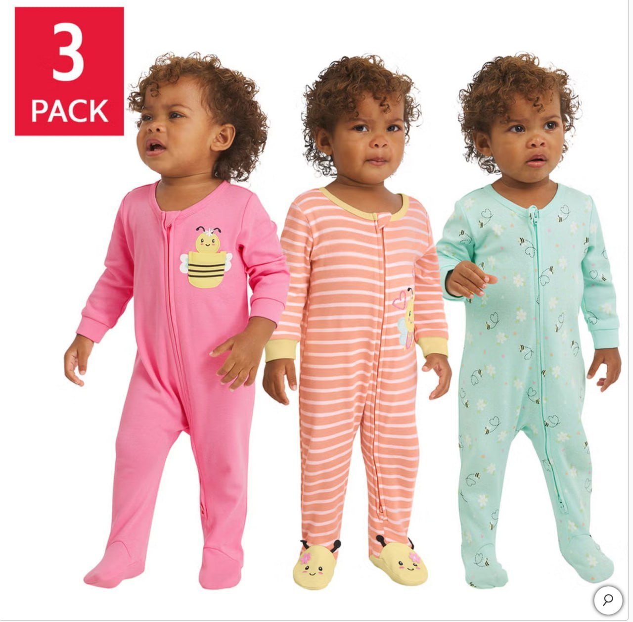 Koala Baby 3-pack Sleep & Play Set
