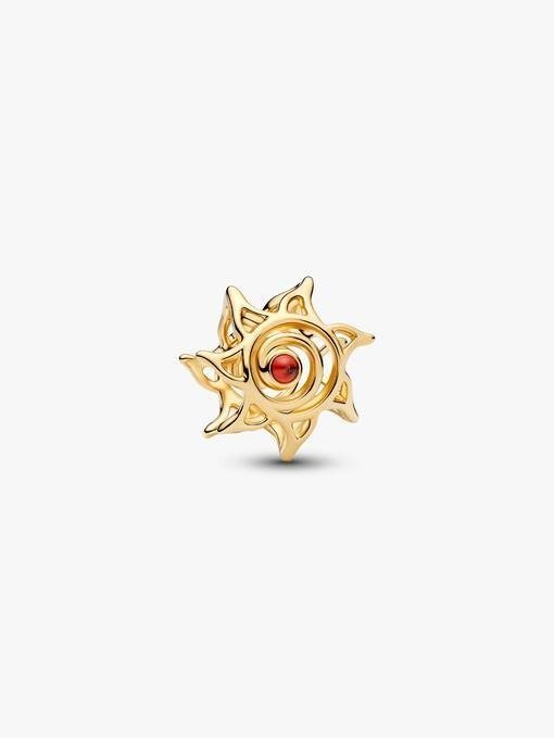 Sun Openwork Charm