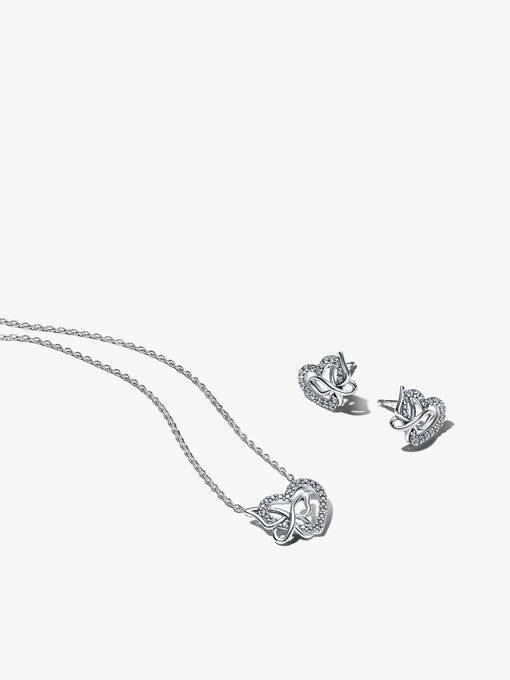 Pandora Moments Entwined Heart & Butterfly Gift Set