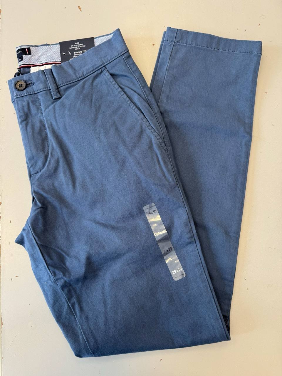 CALÇA SARJA SLIM