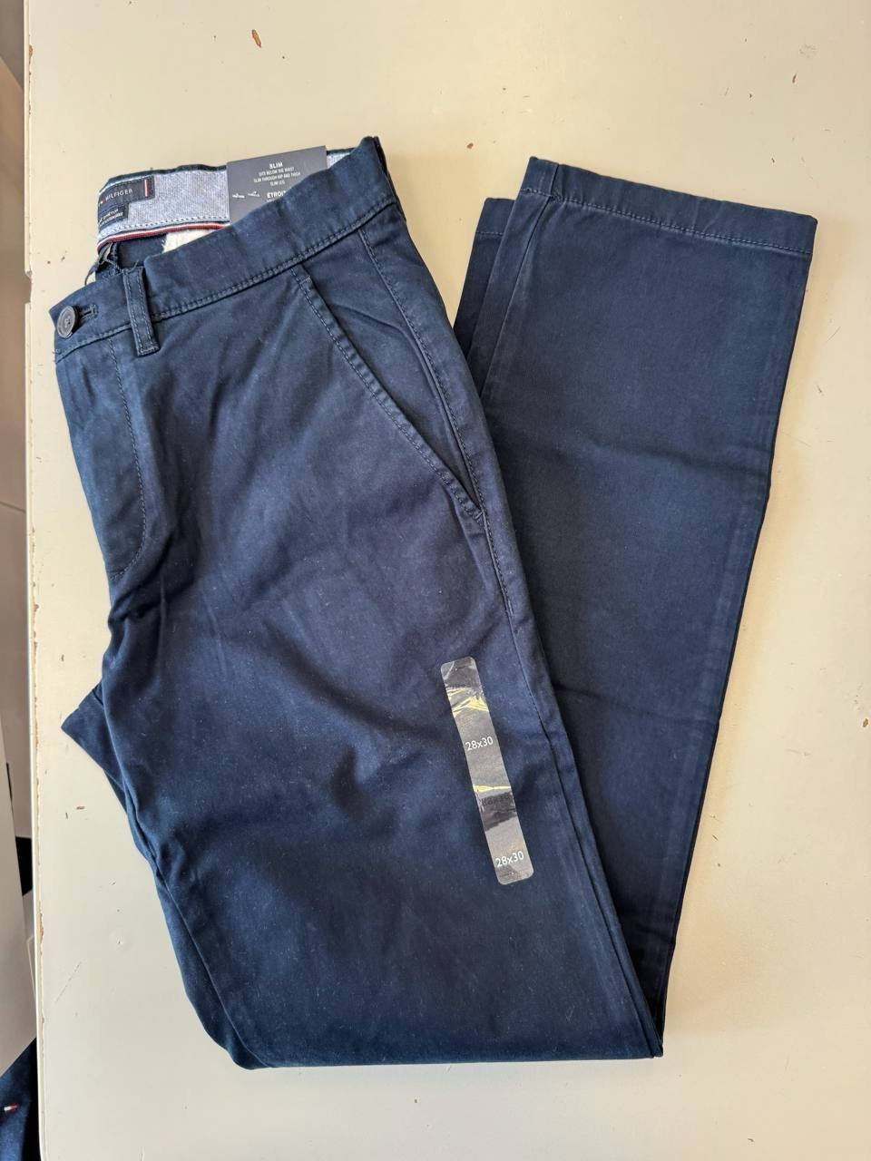 CALÇA SARJA SLIM