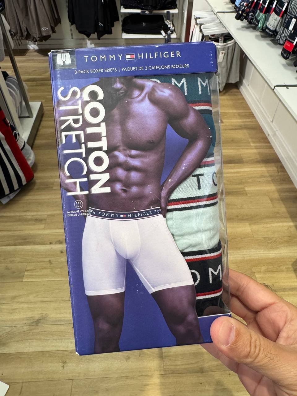 KIT 3 CUECAS BOXER STRETCH