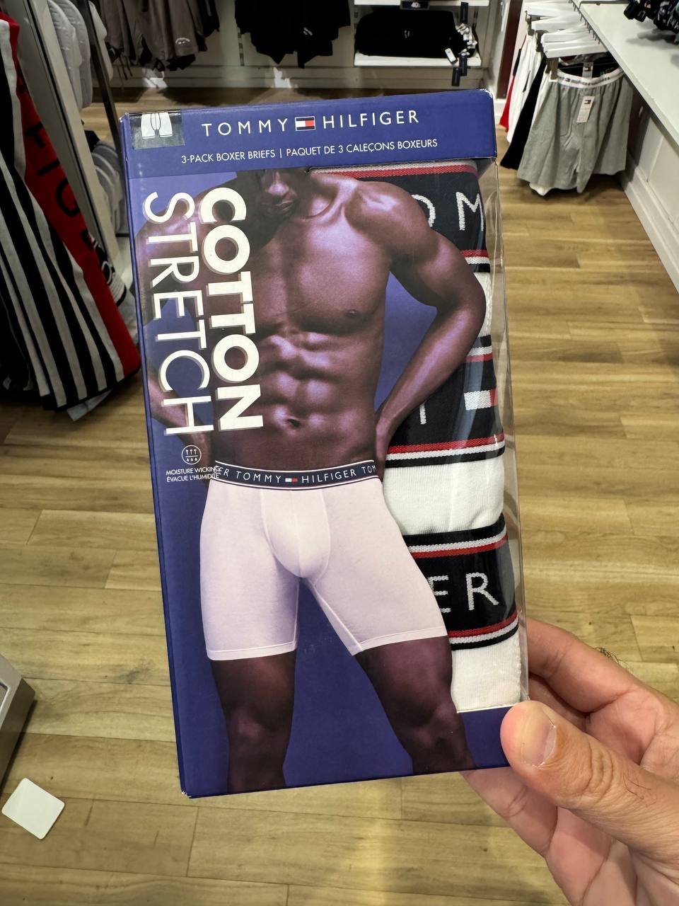 KIT 3 CUECAS BOXER STRETCH