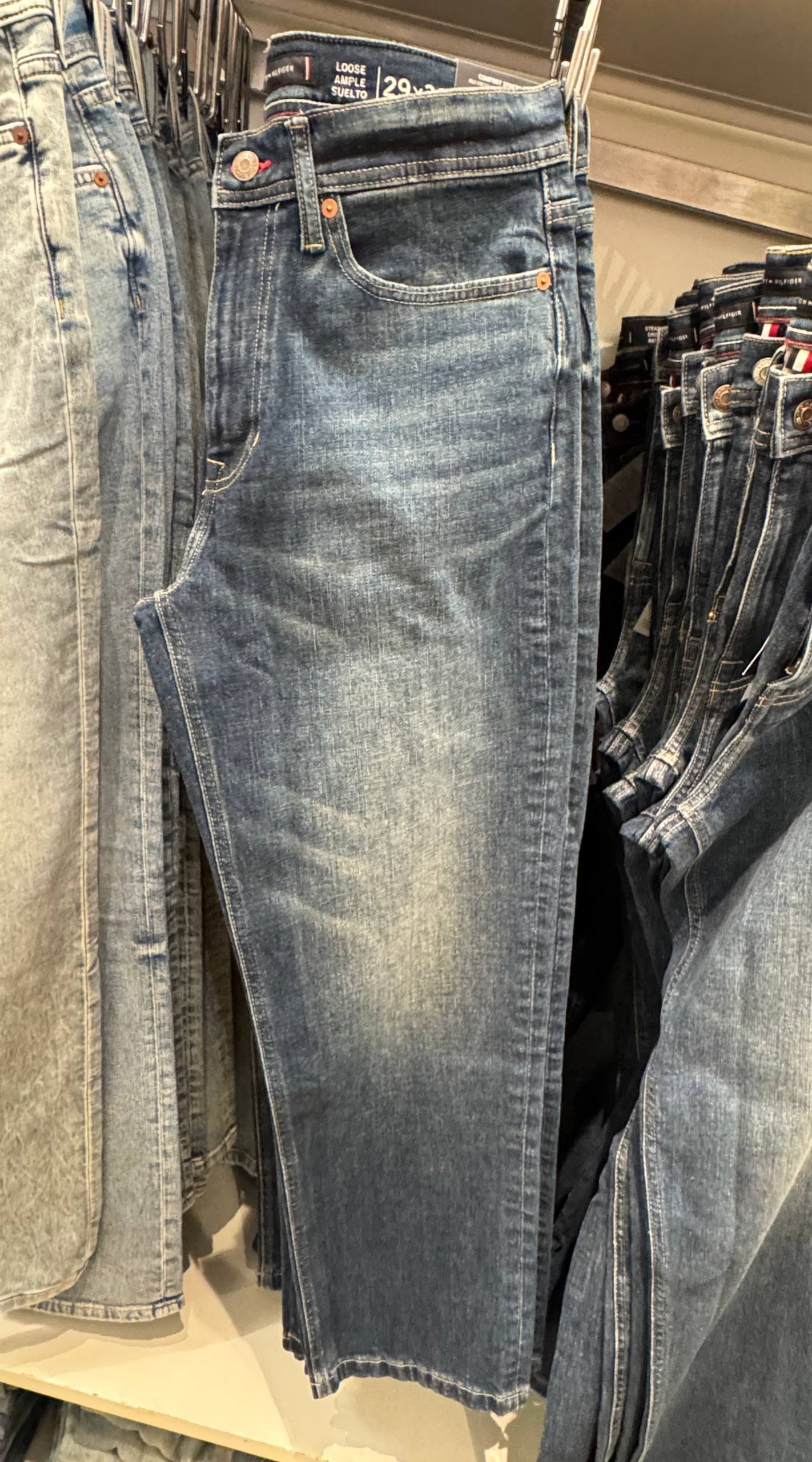CALÇA JEANS STRAIGHT LOOSE