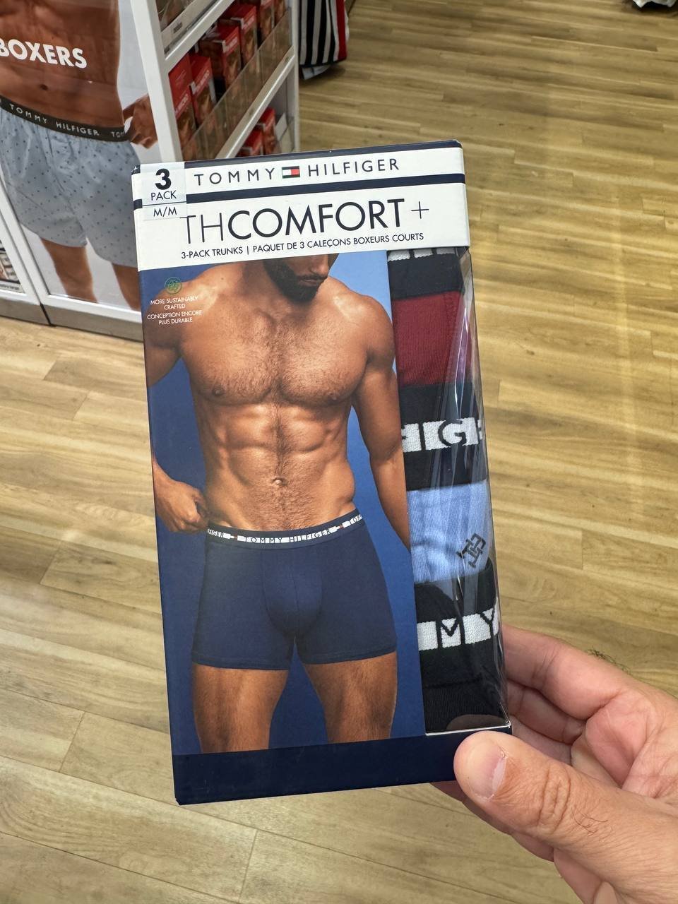 KIT 3 CUECAS BOXER COMFORT
