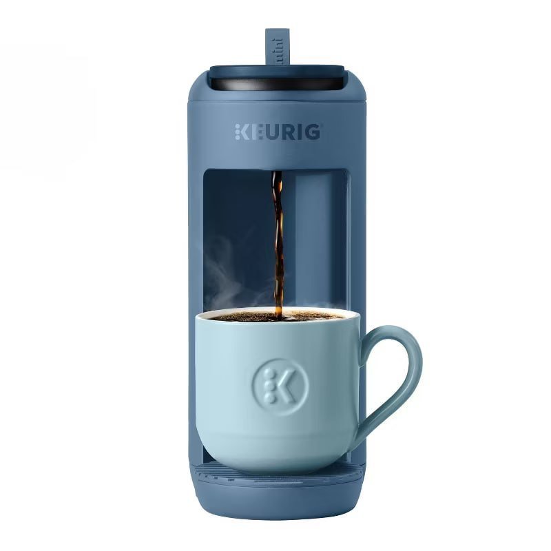 Keurig K-Mini Mate Single-Serve K-Cup Pod Coffee Maker Deep Blue Sea