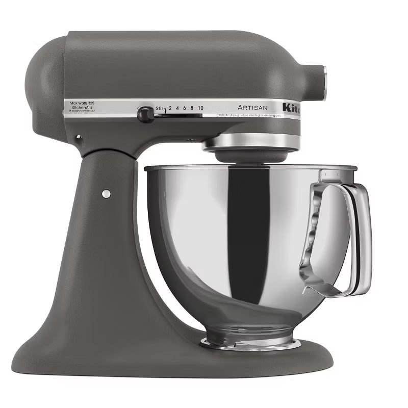 KitchenAid Artisan Series 5qt 10-Speed Stand Mixer Imperial Gray - Hearth & Hand™ with Magnolia: Metal, 325W, Dishwasher-Safe
