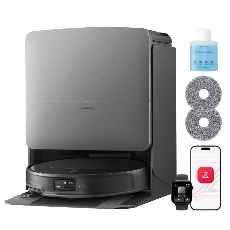 Roborock Saros 20X Robot Vacuum and Mop with AI Obstacle Avoidance and 36000Pa Suction