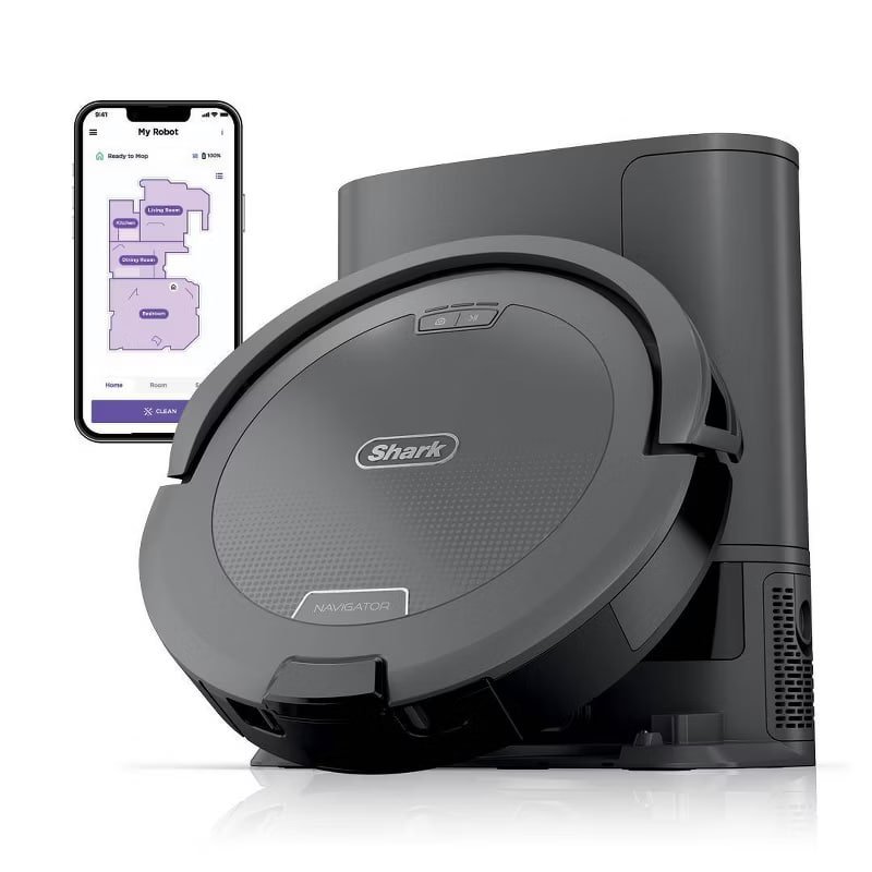 Shark Navigator Cordless Robot Vacuum RV2120AE Gray