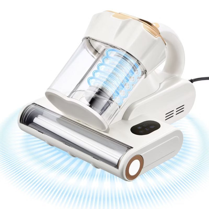 Handheld Mattress & Bed Vacuum Cleaner, HEPA Filter, Hot Air for Couch & Dust Mite Removal