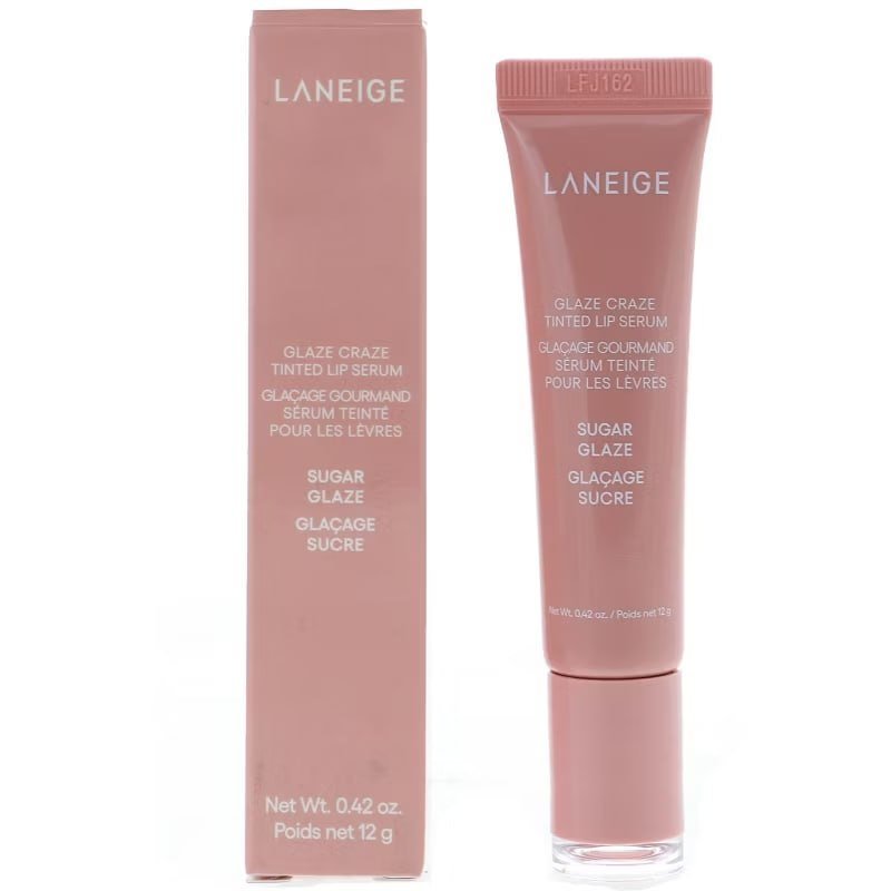 Laneige Glaze Craze Tinted Lip Serum, Strawberry Sprinkles, 0.42 oz