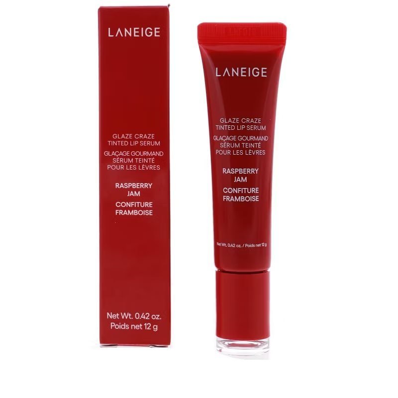 Laneige Glaze Craze Tinted Lip Serum, Strawberry Sprinkles, 0.42 oz