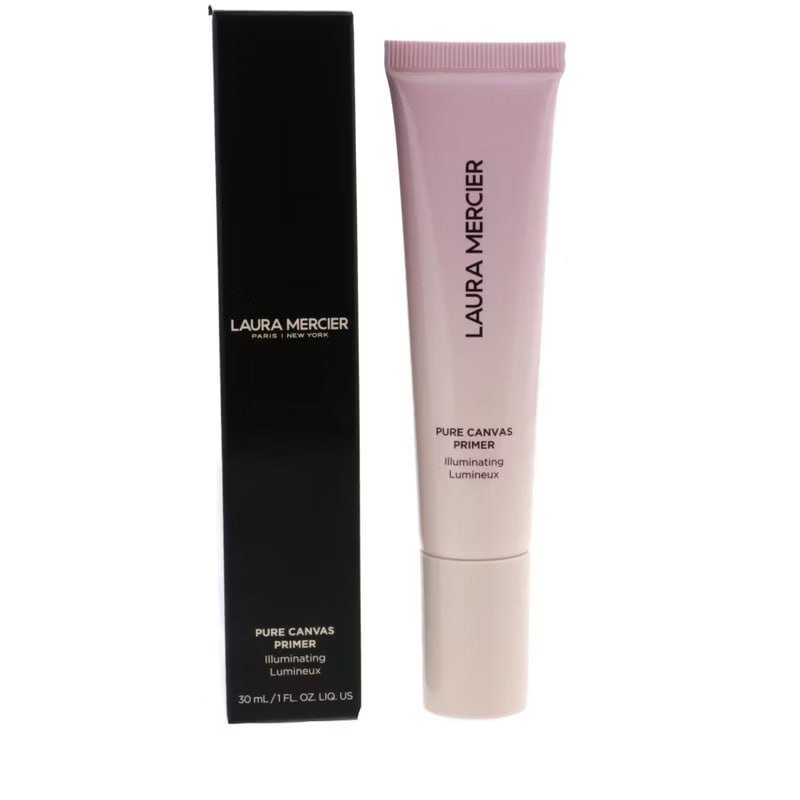Laura Mercier Pure Canvas Primer, Makeup-Prep Face Primer, Illuminating, 1 oz