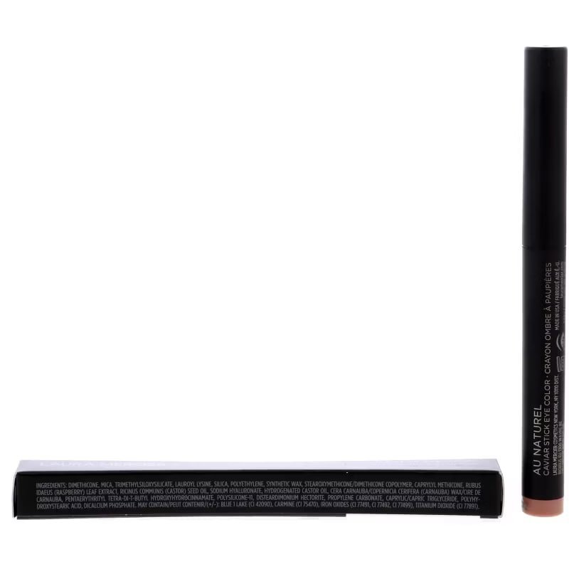 Laura Mercier Caviar Stick Eye Shadow Matte, Matte Cream Eyeshadow Stick for Easy Eye Color, Au Natural, 0.05 oz