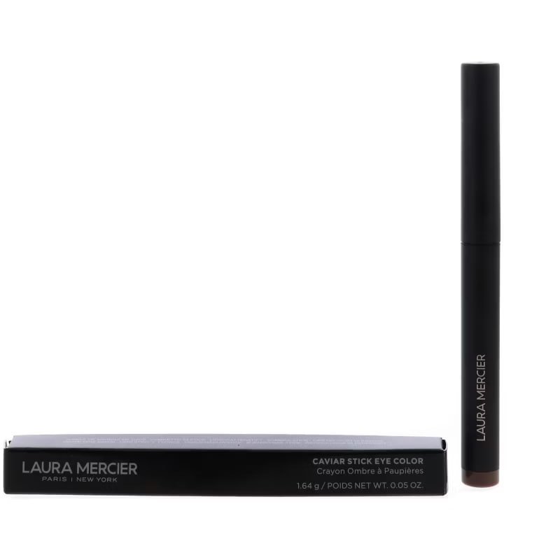Laura Mercier Caviar Stick Eye Shadow Matte, Matte Cream Eyeshadow Stick for Easy Eye Color, Cafe Noir, 0.05 oz