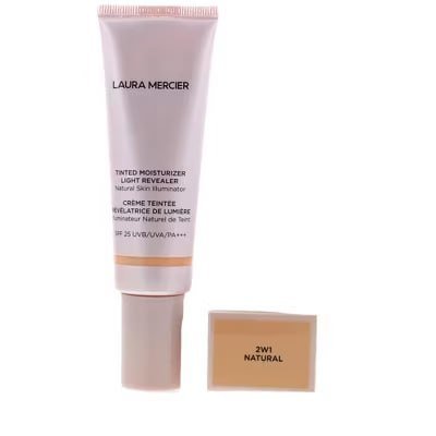 Laura Mercier Tinted Moisturizer Light Revealer Natural Skin Illuminator SPF 25, 2W1 Natural, 1.7 oz