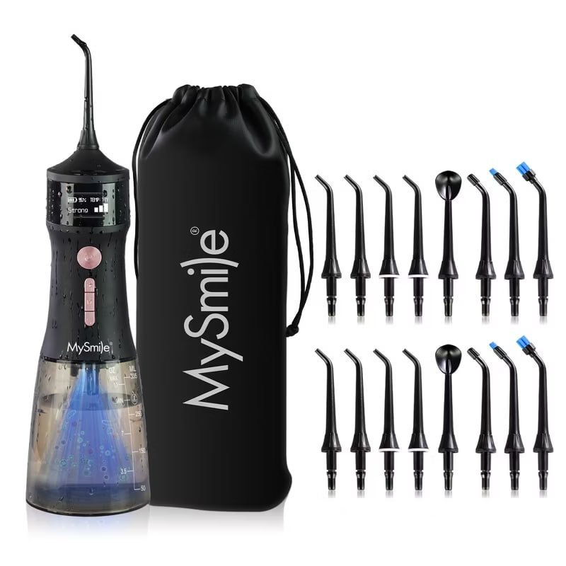 LP221 Cordless Water Flosser with Refill Jet Tips Bundle
