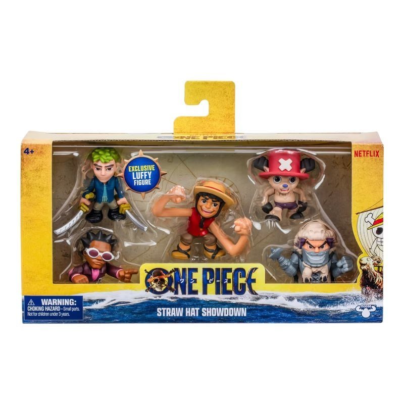 One Piece Mini Figure 5-pack
