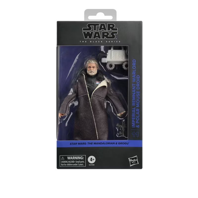 Star Wars The Black Series Imperial Remnant Warlord & Polar Mouse Droid