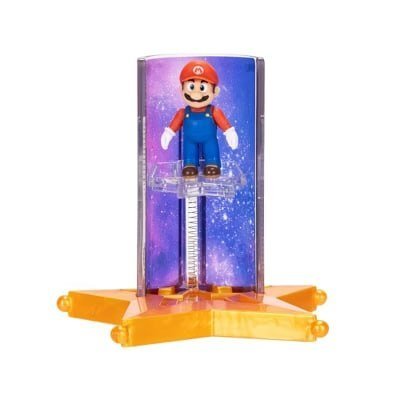 The Super Mario Galaxy Movie – 1.5” Figure with Star Launcher Accessory – Mario