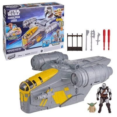 Star Wars ActionVerse Mandalorian Razor Crest Playset