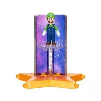 The Super Mario Galaxy Movie – 1.5” Figure with Star Launcher Accessory – Wonder Bowser Jr.
