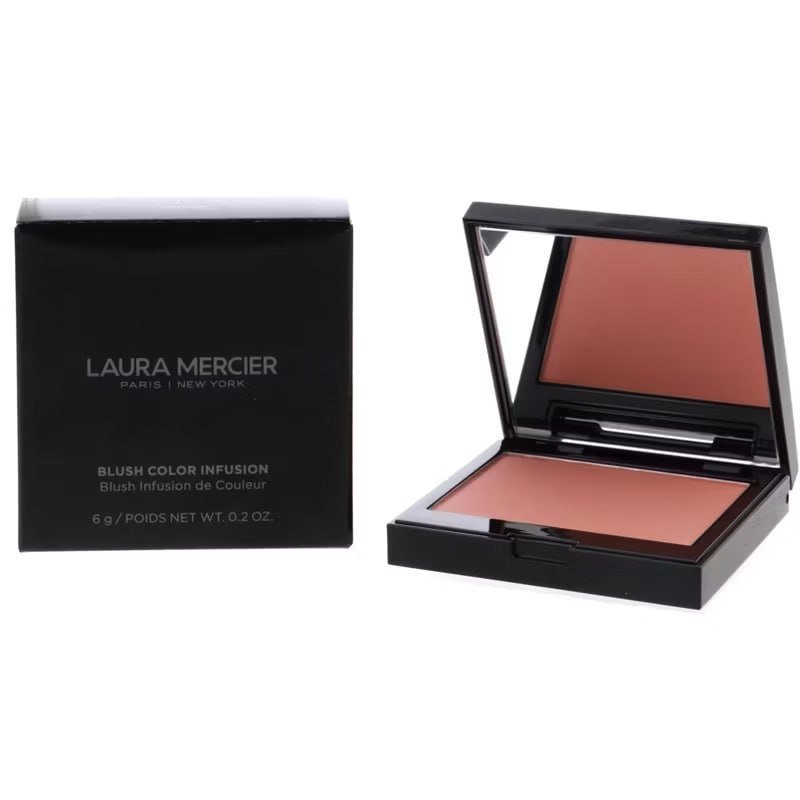 Laura Mercier Blush Colour Infusion, Powder Blush for Buildable Cheek Color, Ginger, 0.2 oz
