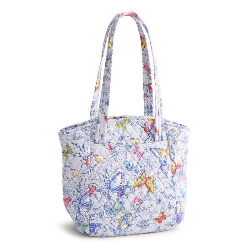 Vera Bradley Women's Outlet Cotton Glenna Satchel Purse Peacoat