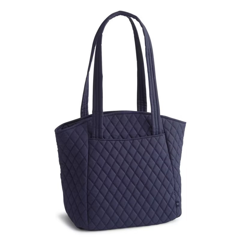 Vera Bradley Women's Outlet Cotton Glenna Satchel Purse Peacoat