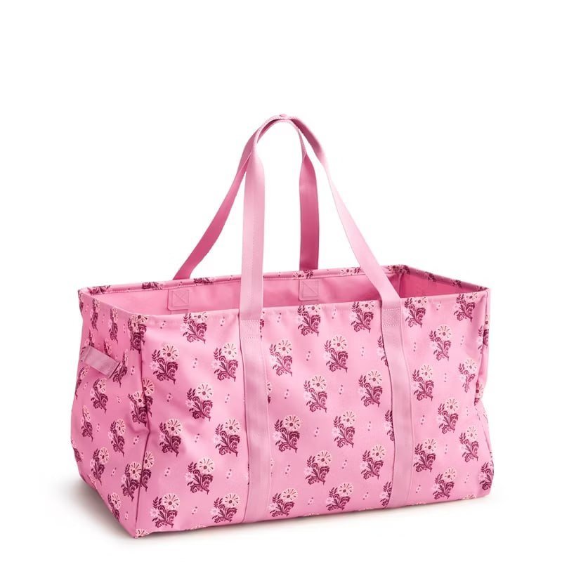 Vera Bradley Women's Outlet Lighten Up Large Car Tote Petal Posy