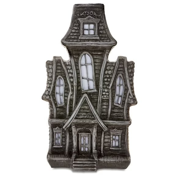 Animated Haunted House 24" Plastic Indoor Halloween Decoration, by Way To Celebrate
