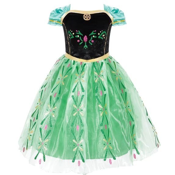 KAWELL Princess Dresses Birthday Party Costume Halloween Cosplay Dress up for Child 2t