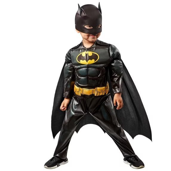 DC Batman Halloween Costume for Toddler, Size 2T, by Rubies 2, 3-4