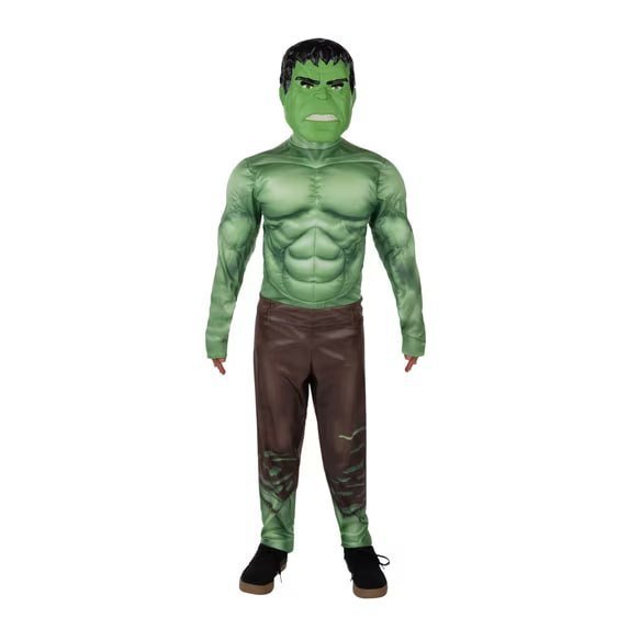 Marvel's Incredible Hulk Halloween Costume for Children, Boy's Size S (6/7), by Jazwares