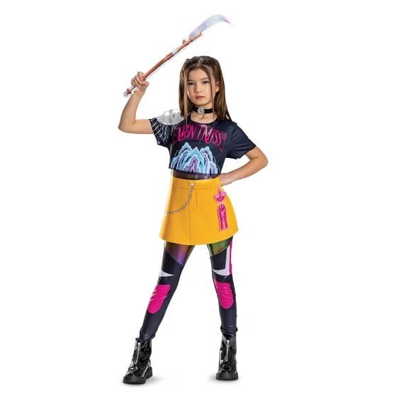 Netflix K-Pop Demon Hunters Mira Halloween Costume for Children, Girls Size S (6/6X), by Disguise