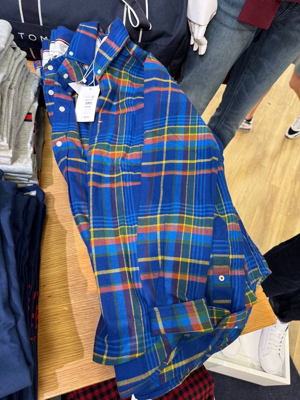 CAMISA FLANELA MANGA LONGA
