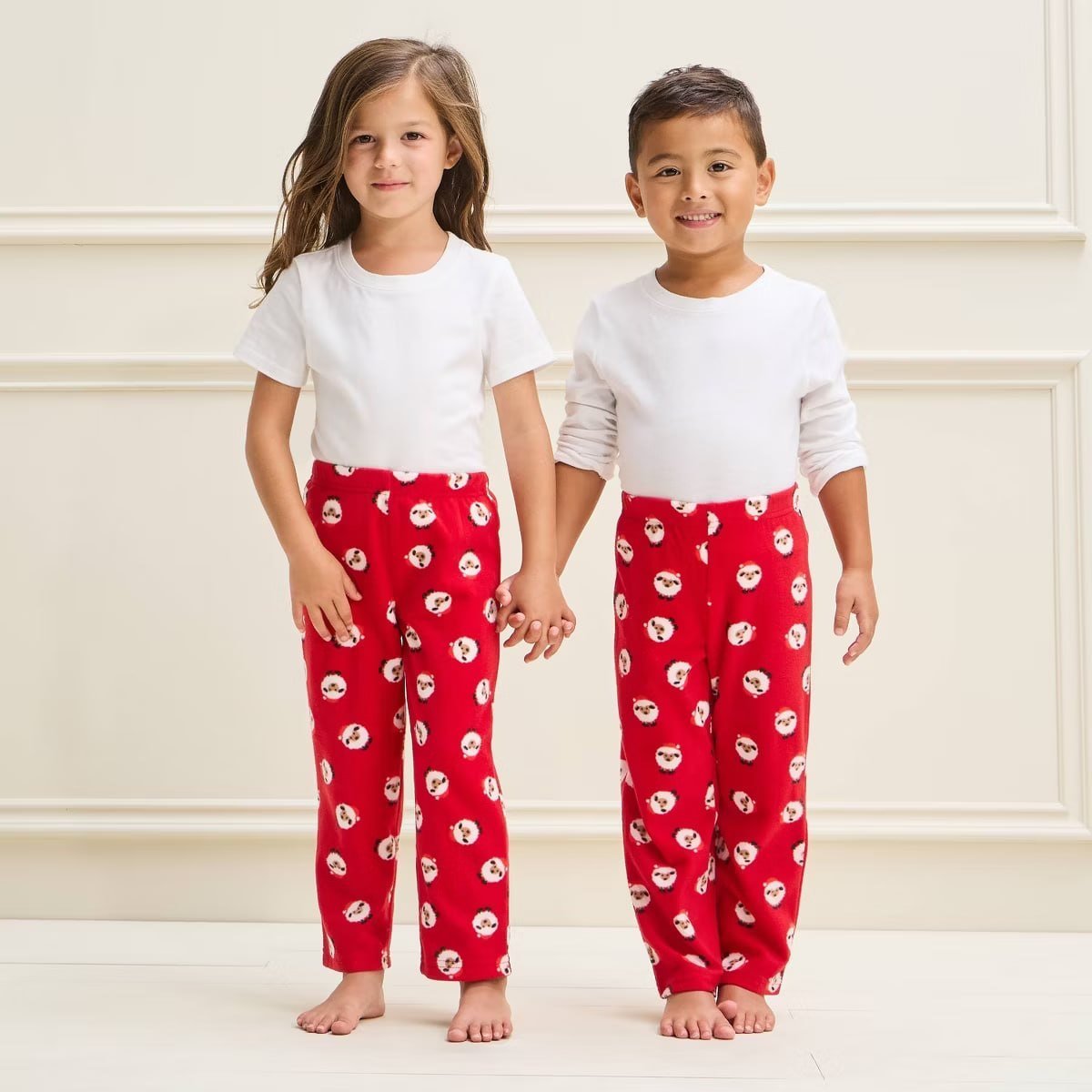 target Toddler Holiday Sheep Microfleece Matching Family Pajama Pants - Wondershop™ Red