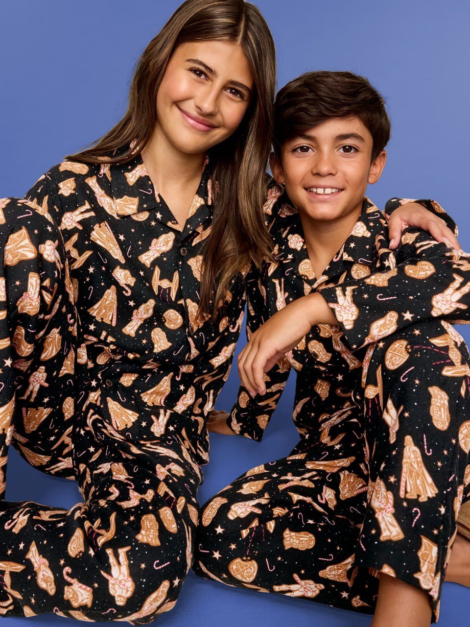 old navy Gender-Neutral Printed Flannel Pajama Pants Set for Kids