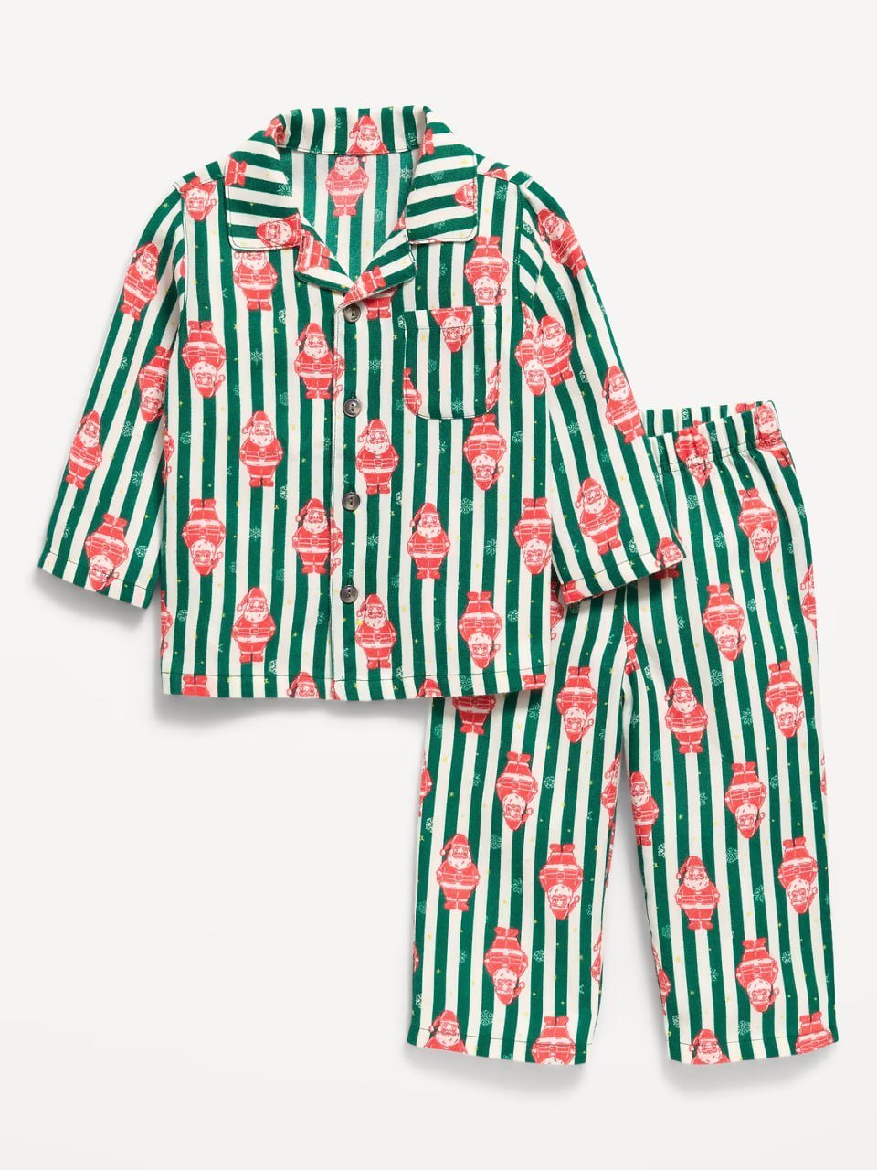 old navy Unisex Flannel Pajama Set for Toddler