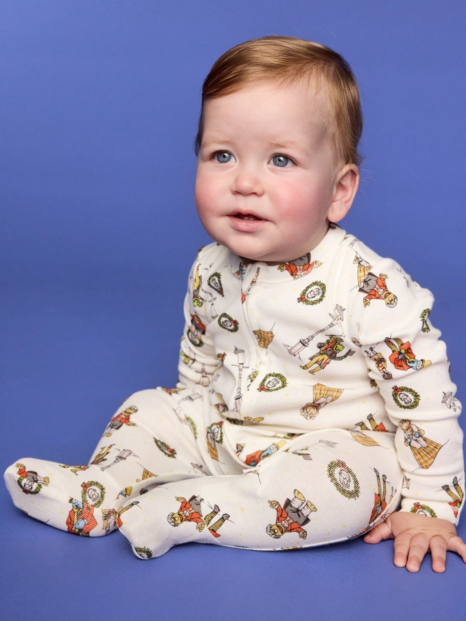 old navy 2-Way-Zip Sleep & Play Footed One-Piece for Baby