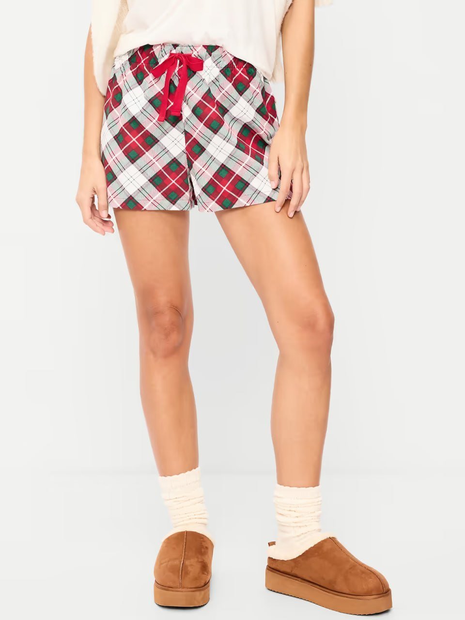old navy Flannel Boxer Pajama Shorts for Women
