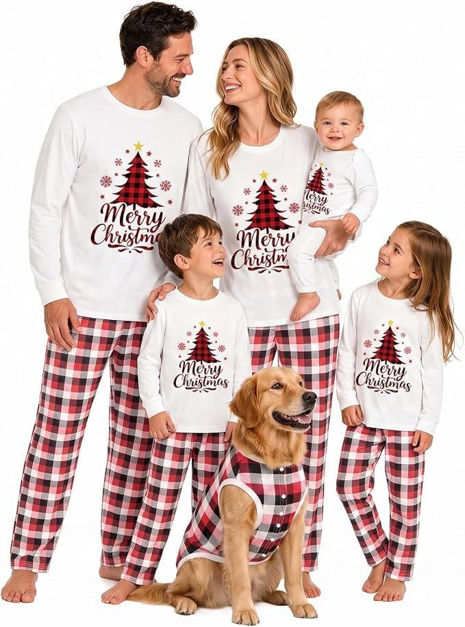amazon Family Christmas Pajamas Matching Sets Xmas Pjs