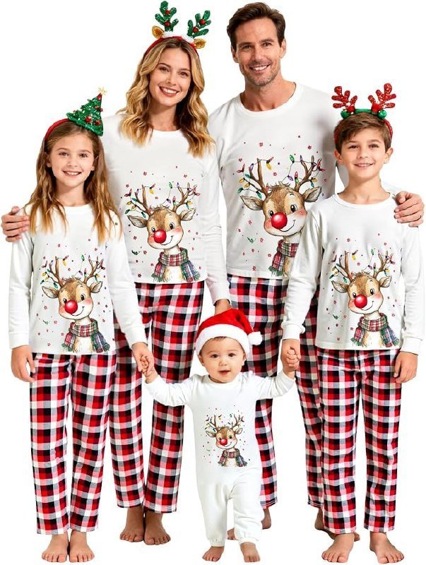 amazon Family Christmas Pajamas Matching Sets Xmas Pjs