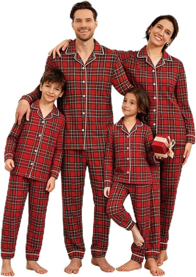 amazon Family Christmas Pajamas Matching Sets Xmas Pjs