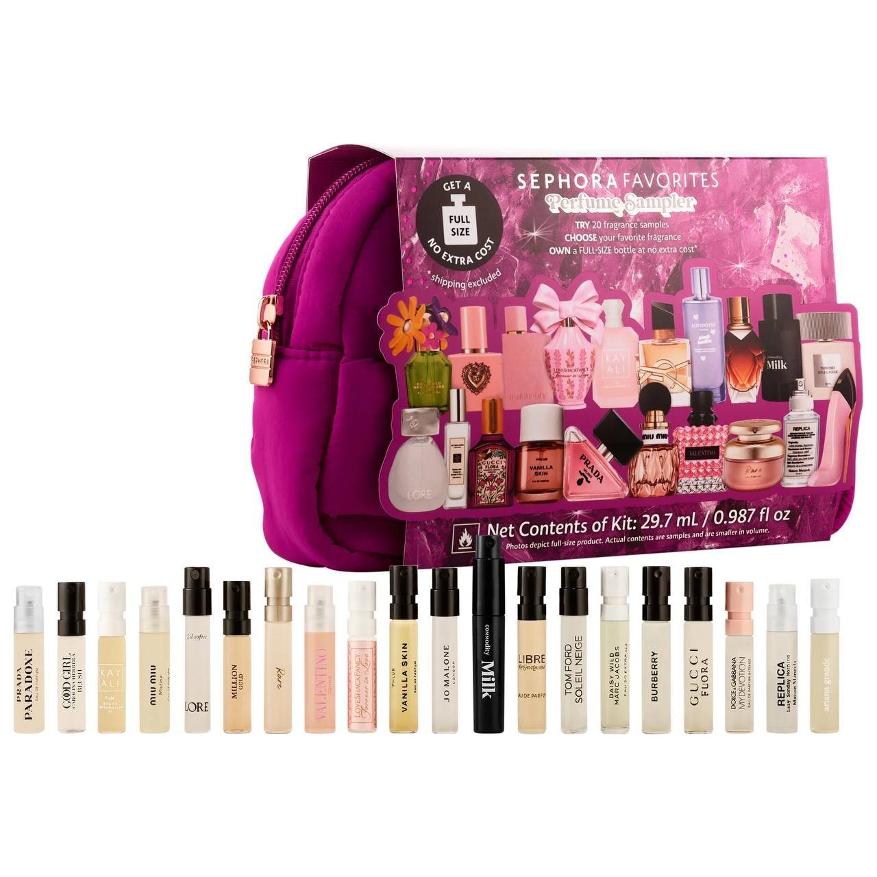 Holiday Must-Haves Makeup & Skincare Value Set pode escolher um perfume