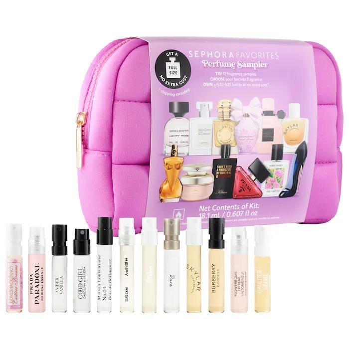 Holiday Must-Haves Makeup & Skincare Value Set pode escolher um perfume