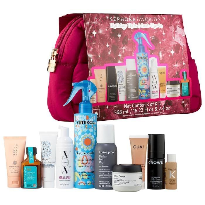 Holiday Must-Haves Makeup & Skincare Value Set pode escolher um perfume