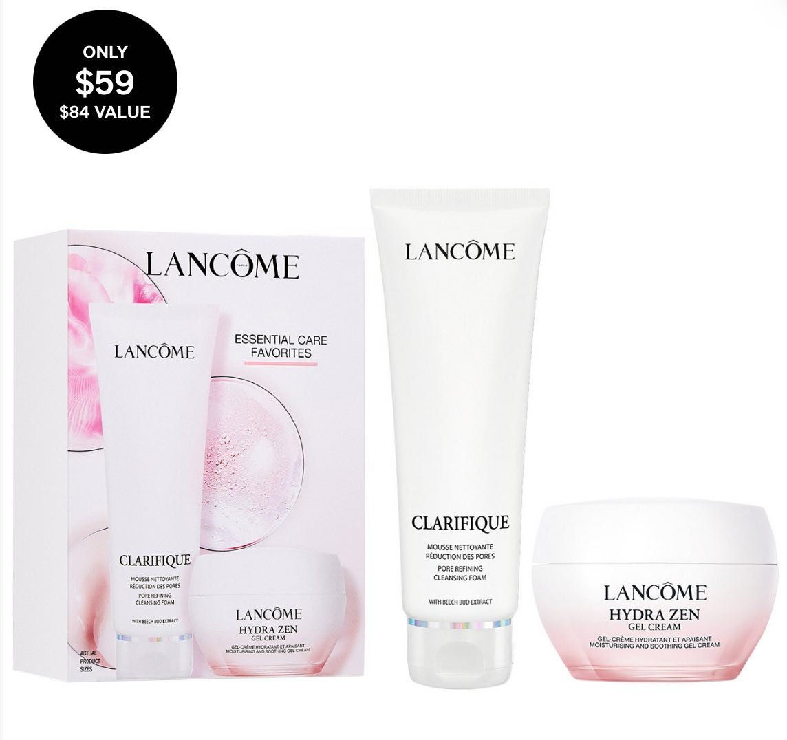 2-Pc. Clarifique and Hydra Zen Essential Care Regimen Set